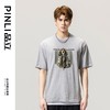 PINLI品立春季新款纯棉印花T恤男士圆领短袖体恤BG231111040 商品缩略图6