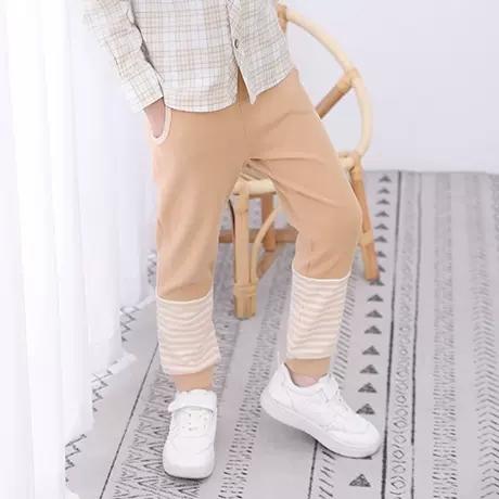 丨有机丨素道彩棉儿童长袖T恤 长裤 裤子 男女通用款 纯棉 商品图5