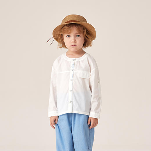【商场同款】英氏儿童衬衫春夏季男童洋气上衣 商品图1