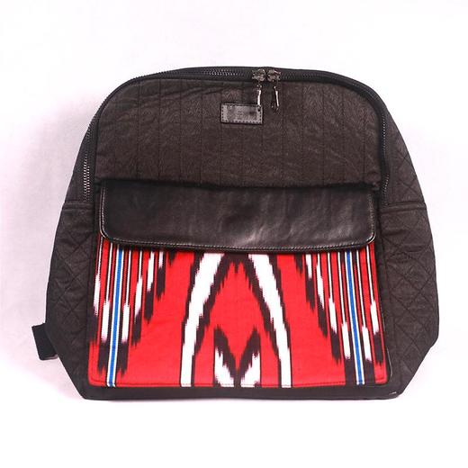 深山集市 艾德莱斯小号双肩包 商品图0