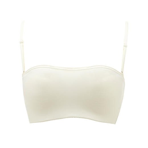 都市丽人0压无痕常规内衣B中厚1/2杯光面泳布文胸三排树脂胶圈LB31B2 商品图6