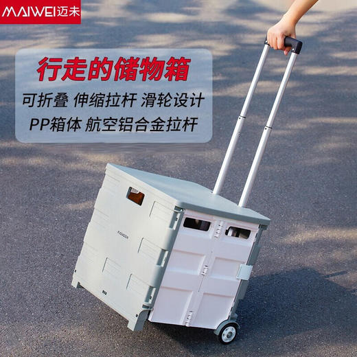迈未（MAIWEI） 折叠收纳拉杆箱行李箱 自驾野营车载储物箱 商品图0