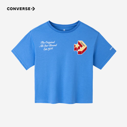 CONVERSE 夏 大童 小童 婴童 短袖T恤 CNVB-KT-D805 商品图0