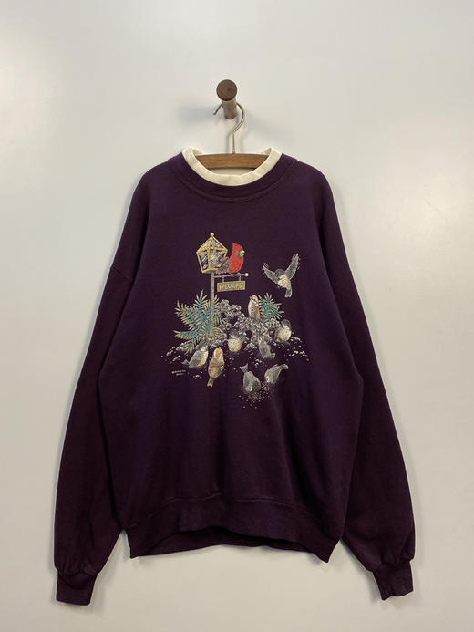 80年代 Vintage Morning Sun 美国制 卫衣 _SLSS(L) 商品图1