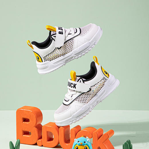 B.Duck小黄鸭童鞋夏季儿童时尚休闲鞋20-30 B1483901 商品图2