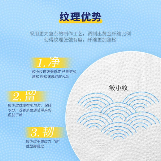 ITO纸抽型洗脸巾60抽/包/117685 抽取式一面清洁一面护肤干湿两用 商品图3