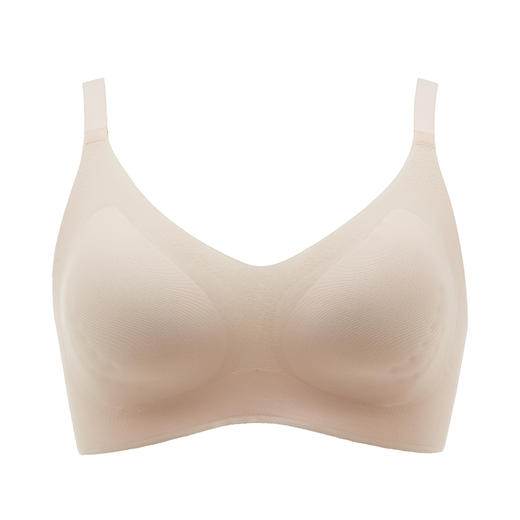 都市丽人Vbra内衣无尺码薄3/4杯网纱文胸三排无钢圈LB36K3 商品图5