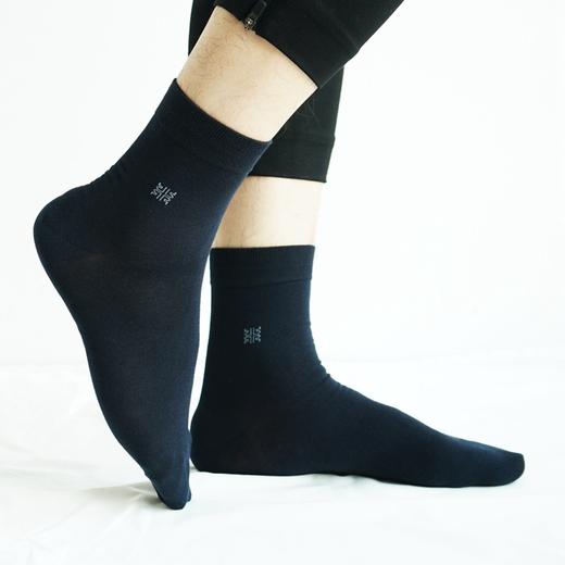 百分百棉弹力宝抗菌商务男袜33997 商品图3