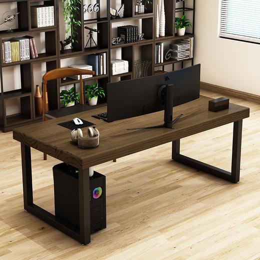 北欧实木电脑台式桌家用电脑桌简约书桌办公桌写字台电竞桌老板桌 商品图9