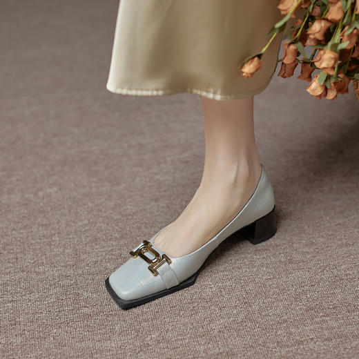 个性百搭，全真皮高品质梦幻单品小皮鞋ND-15057S 商品图9