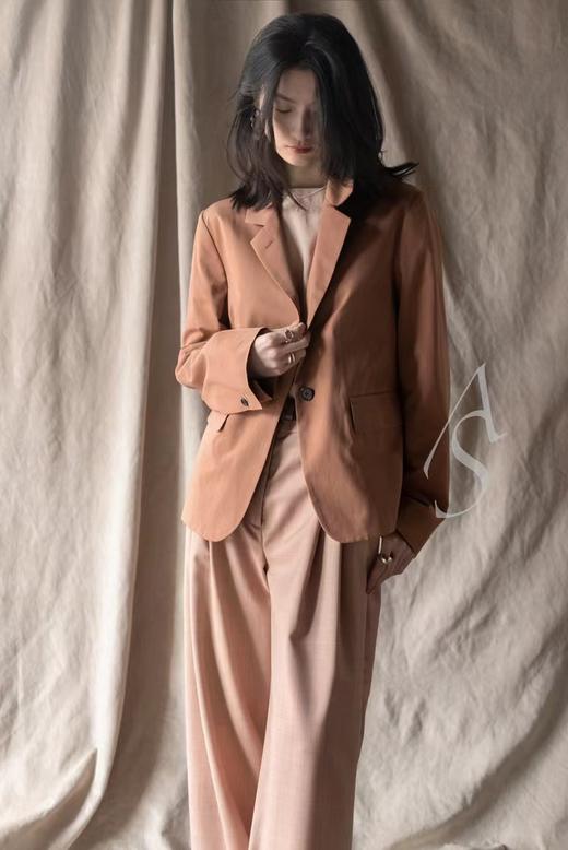 Margaret Howell  赤陶色丝棉西装 商品图1