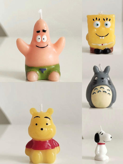 立体卡通蜡烛 商品图0