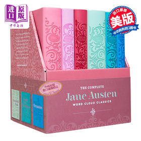 【中商原版】简 奥斯汀作品6本盒装 Word Cloud Classics Jane Austen Boxed Set 英文原版 Jane Austen