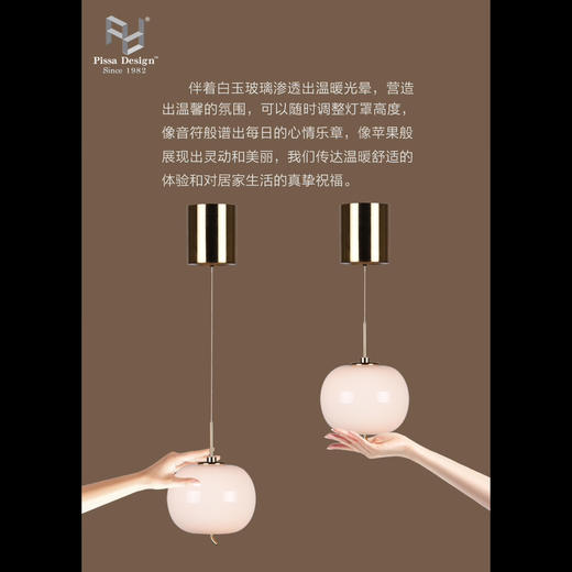 苹果灯NSLT-SU-N024010180TG*00，产地：中国，触摸开关，可调节亮度和高度。 商品图5