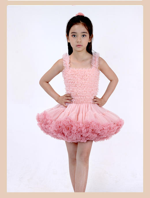 （小公主必备）法国轻奢品牌Q.cutians的tutu裙连衣群款，好看百搭、立体蓬松、轻柔舒适 商品图7