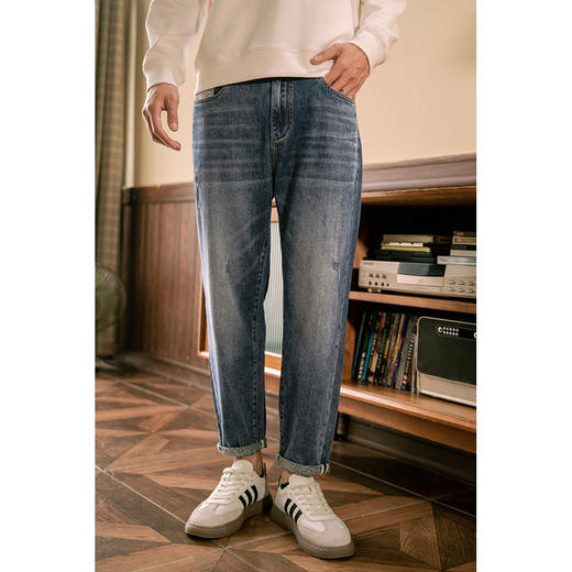 【断码清仓】HX 春季水洗牛仔长裤S201310002101 商品图0