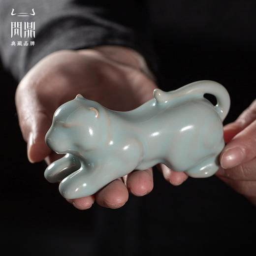 问鼎汝瓷 鼎峰系列 天青壬寅 寅将军茶宠 商品图3