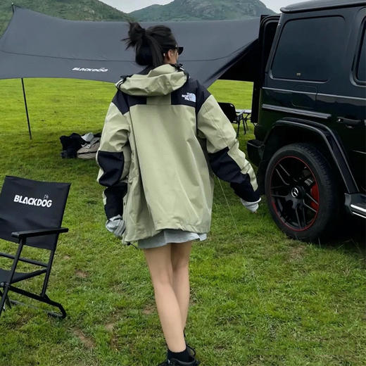 【下单即赠MLB袜子】TheNorthFace北面冲锋衣 ，春季必备的da牌冲锋衣，防水、防风、防脏 商品图1