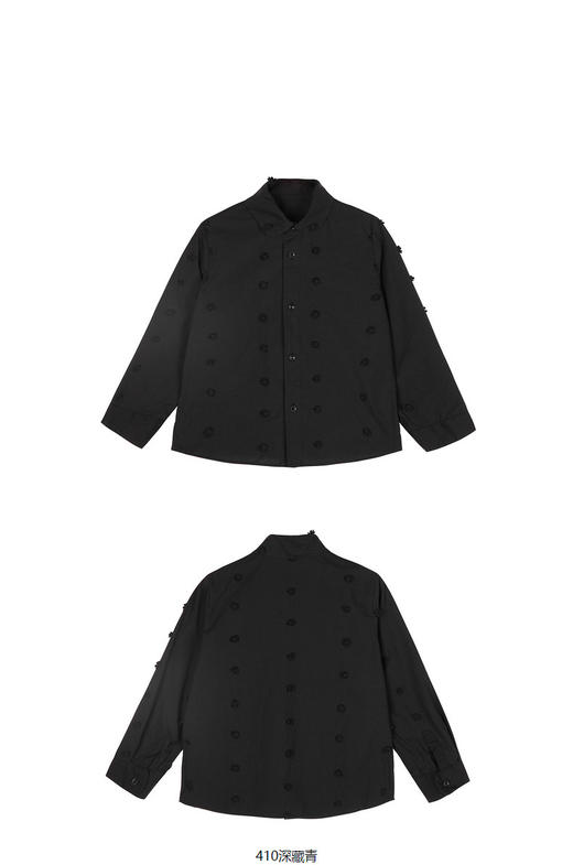 jnby  23年春款  立体绣花长袖衬衣 1N3214060 商品图12