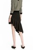 OCHIRLY欧时力 不对称荷叶边黑色半裙 1299 商品缩略图3