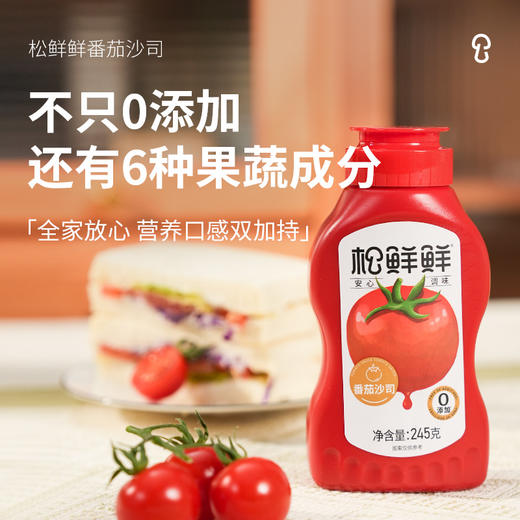 【松鲜鲜】番茄沙司 不止0添加 还有6种果蔬成分 商品图0