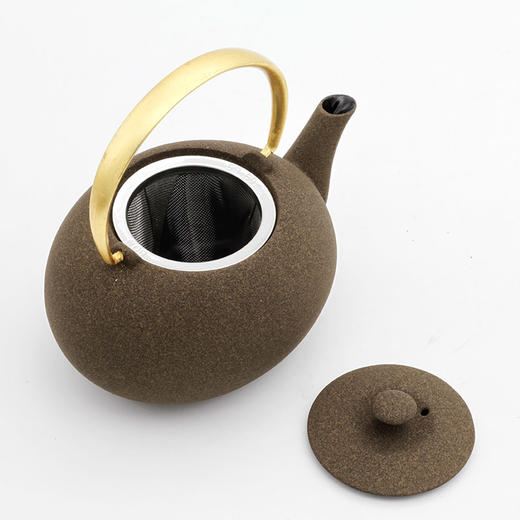 哲品 福茶壶系列铁茶壶铸铁茶具套装泡茶小铁壶不可加热铸铁壶 商品图4