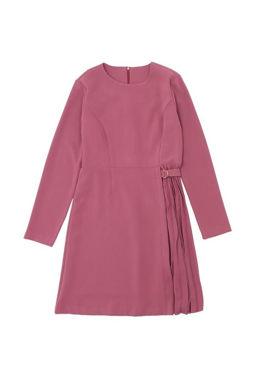 AUGUST 1 EIGHT 藕粉色束腰连衣裙 4845 商品图4