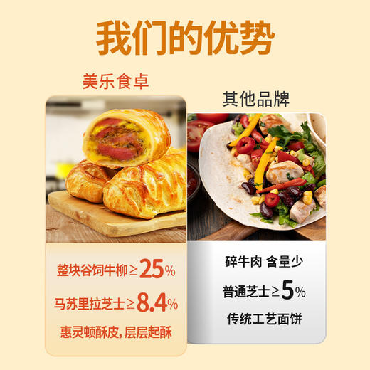 美乐食卓 芝士惠灵顿（芝士牛肉酥/罗勒鸡肉酥） 商品图1