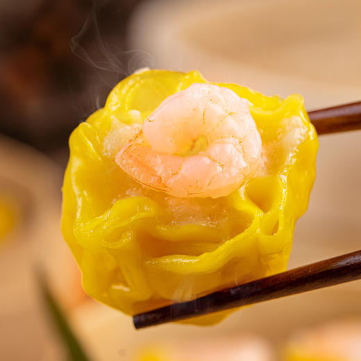 【6袋装】国联水产虾仁烧卖广式早点面点大颗虾仁200g*6组合 商品图8