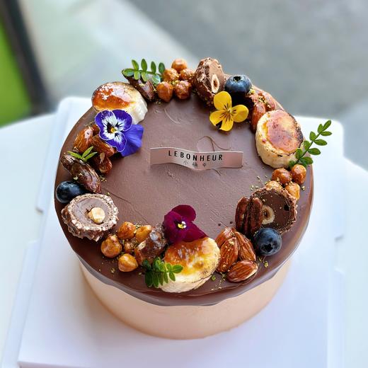 焦糖坚果巧克力香蕉 · 奶油蛋糕 商品图0