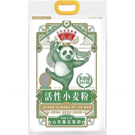 鲁花活性小麦粉5kg 商品图0