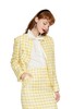 AVA 小香风拼色格纹外套 6032 商品缩略图0