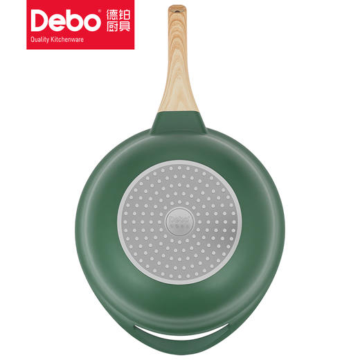 DEBO德铂伊本特不粘锅炒锅微压锅家用燃气电磁炉通用锅炒菜锅 商品图6