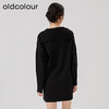 oldcolour春季新款宽松百搭简约短款针织连衣裙女O11106145 商品缩略图4