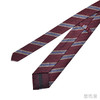 酒红色斜纹蚕丝手工领带 商品缩略图2