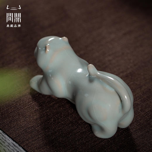 问鼎汝瓷 鼎峰系列 天青壬寅 寅将军茶宠 商品图2