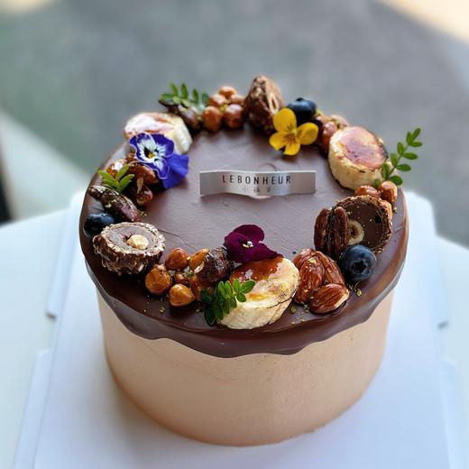 焦糖坚果巧克力香蕉 · 奶油蛋糕 商品图1