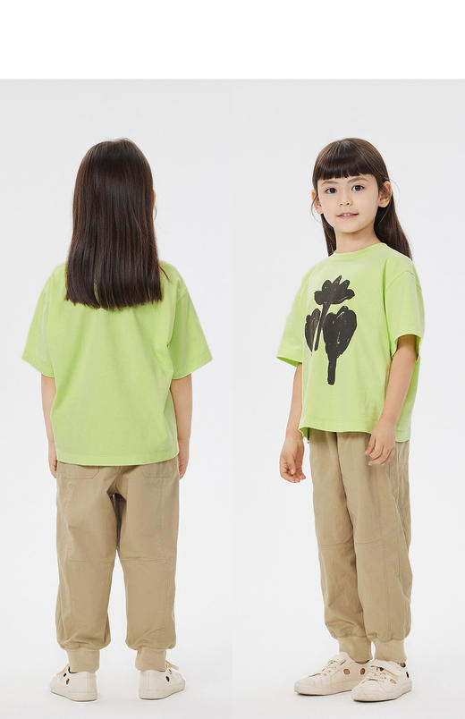 jnby  23年春款  宽松圆领短袖T恤  1N3112510 商品图13