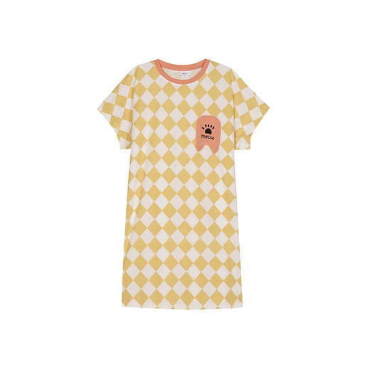 都市丽人凉感无尘棉薄短袖家居服睡衣LH36B4 商品图3