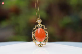 【仙姿】盐源玛瑙项链