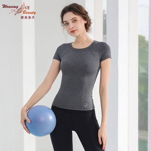 2023碧奥春天春夏款瑜伽短袖23030 商品图2