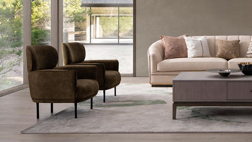 Backa 休闲椅  | 皮布面料可选，详询客服 商品图1