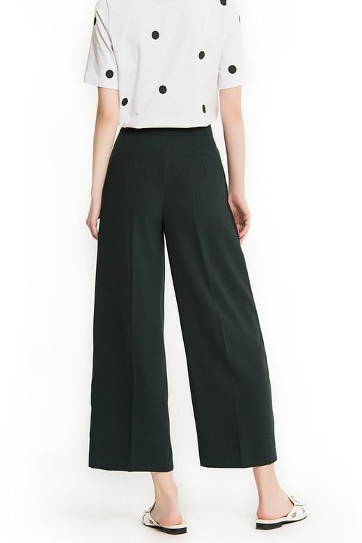ZARA 墨绿色阔腿西装裤 1368 商品图3