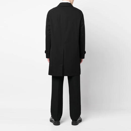 BURBERRY 巴宝莉 男士修身卡姆登版型中长款风衣 黑色 8065462 A1189 商品图2