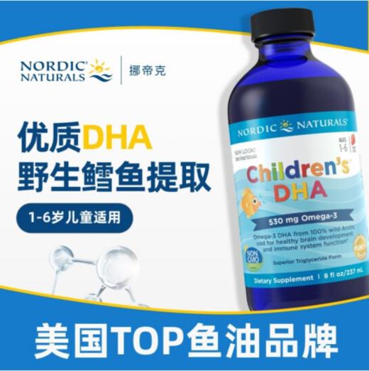 Nordic Naturals儿童鱼肝油 237ml 商品图0