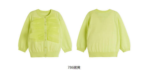 jnby  23年春款   短款开襟毛衫  YN3312640 商品图4