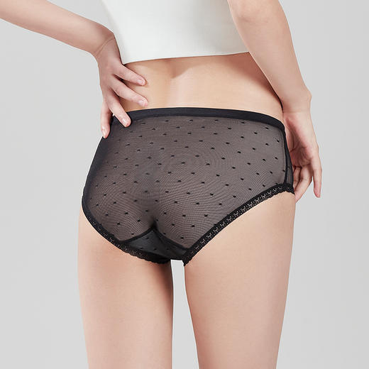 都市丽人时尚系列蕾丝三角裤女士内裤低腰三角裤LK33A8 商品图2
