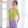 2023碧奥春天春夏款瑜伽短袖23026 商品缩略图4