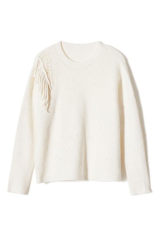 J.A 镂空流苏亮片针织套装 8209 商品图5