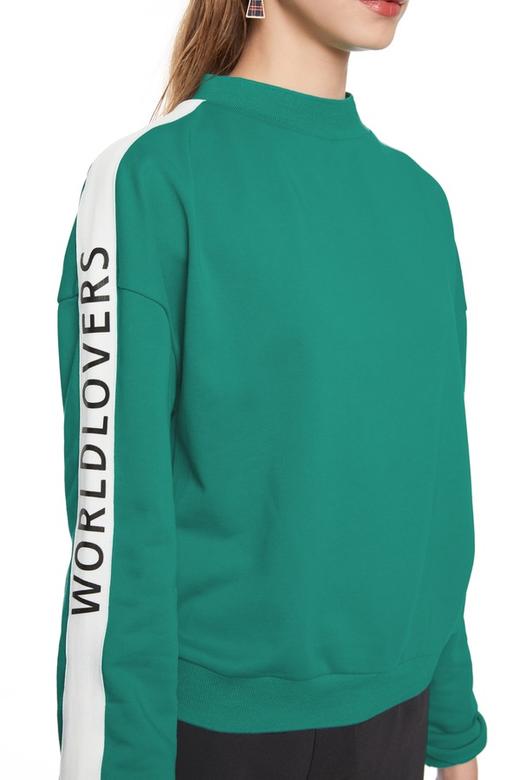 SUMMER & SAGE 字母饰套头上衣 6035 商品图3